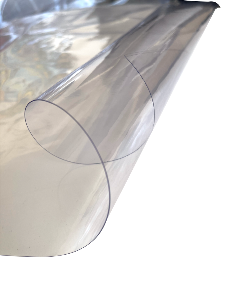 THERMOFILM - PARA CORTINAS DE CUARTOS FRIOS - CALIBRE 2milímetros ANCHO 30cms Brillante Transparente
